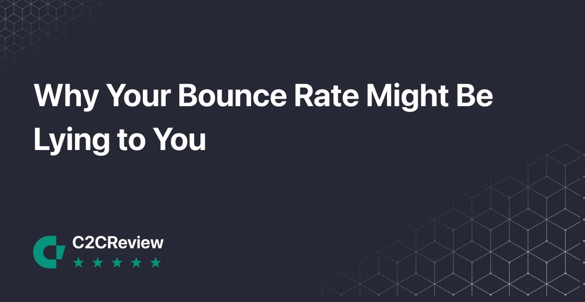 Why Your Bounce Rate Might Be Lying to You